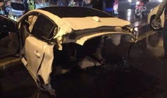 车祸视频,行车记录仪捕捉惊人一幕